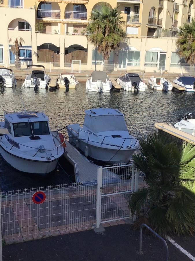 Studio Climatise Classe 2 Dans Marina Proche Mer Et Etang - Lit Wifi Fibre Et Parking Prive Sete Exterior photo