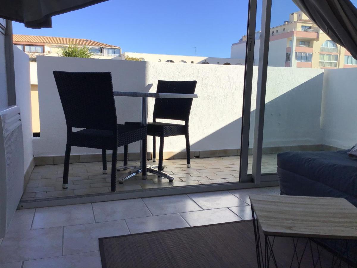 Studio Climatise Classe 2 Dans Marina Proche Mer Et Etang - Lit Wifi Fibre Et Parking Prive Sete Exterior photo